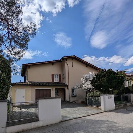 Locarno, Casa Pioda - Nahe Zentrum, Mit Balkon Und Parkplatz Exterior foto